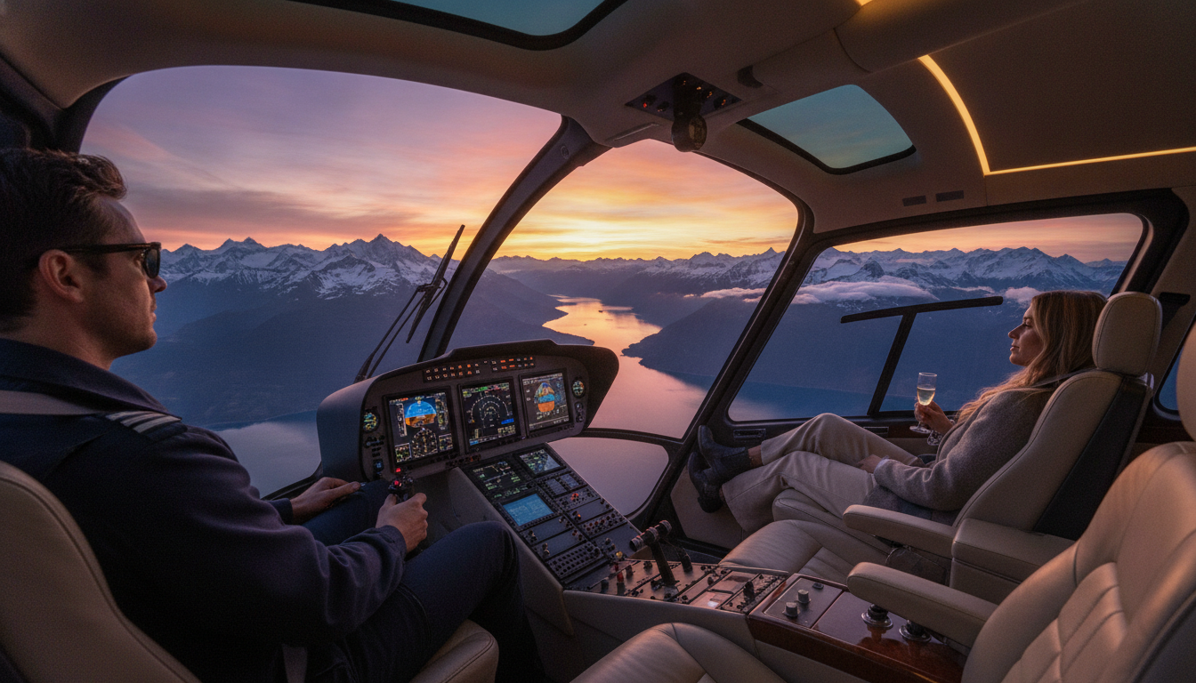 Helikopter-Rundflug buchen: Unvergessliche Momente