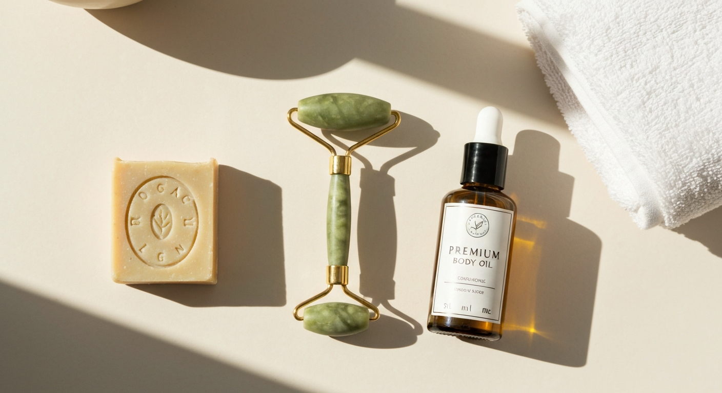 Wellness-Routine vor dem diskreten Date
